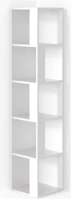Produktbild von Vicco rohová polica Lio, 33,3 x 162,2 cm, biela