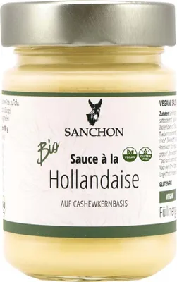 Produktbild von Sauce à la Hollandaise auf Cashewkernbasis 170g