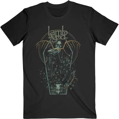 Obrázok produktu pre Lamb Of God Coffin Kopia Black M Tričko