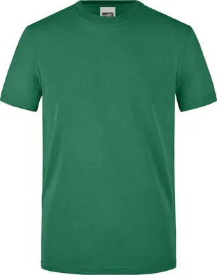 Produktbild von James & Nicholson Mens Workwear T-Shirt Gr. 4XL, dunkelgrün