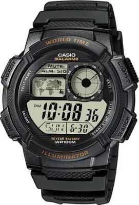Produktbild von Casio Collection AE-1000W-1AVDF Herrenuhr Chronograph