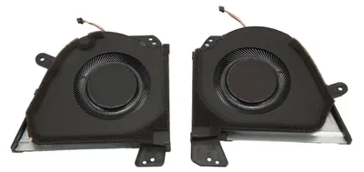 Obrázok produktu pre Náhradný chladiaci ventilátor pre notebook, kompatibilný s modelmi ASUS ROG Zephyrus M16 (2022) GU603ZE, GU603ZM, GU603ZW – chladiaci ventilátor pre procesor a grafickú kartu