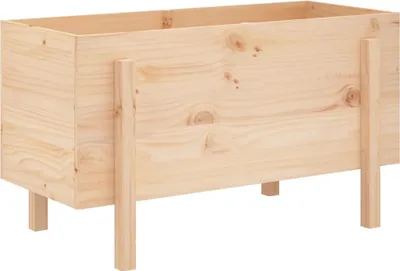 Obrázok produktu pre vidaXL Zvýšená posteľ 101x50x57 cm z masívneho borovicového dreva