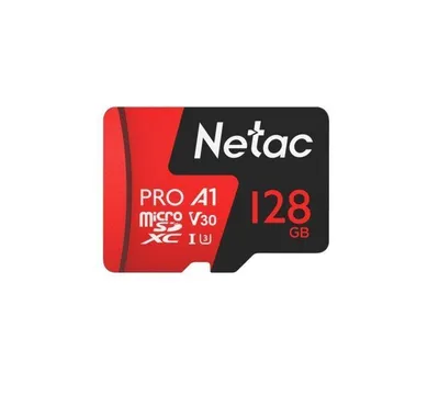 Zdjęcie produktu dla Karta pamięci Netac P500 Extreme Pro 128 GB typu Micro SDHC NT02P500PRO-128G-R