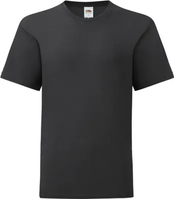 Immagine prodotto di Fruit of the Loom - Maglietta "Iconic 150" per bambini BC4731 (116) (Schwarz)