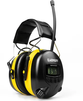 Produktbild von EARMUFF 31dB AM/FM/AUX - Yellow