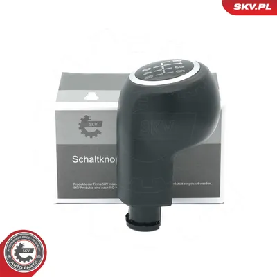 Obrázok produktu pre ESEN SKV hlavica radiacej páky, chróm/čierna, 6-stupňová, pre OPEL Corsa D hatchback (S07), ZAFIRA B (A05), Astra H kombi (A04), Astra H hatchback