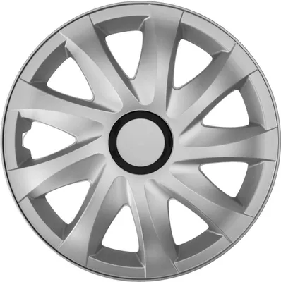 Productafbeelding van NRM Wielkappen KANDO, zilver, 16 inch. (4 x universele wielbeschermers/wielkappen)