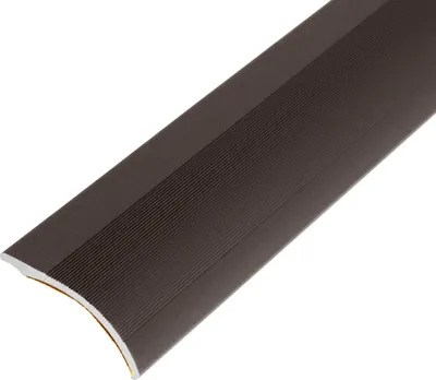 Produktbild von 38mm Aluminiumprofil Anpassungsprofil Aluminium, fein gerillt, selbstklebend, BRONZE METALLIC, Höhenausgleich 0-11mm, Höhenausgleichsprofil, 1 Meter, Breite 38mm, Nahtdeckprofil Übergangsprofil Dehnungsfugenprofil, Aluminiumprofile
