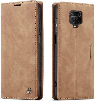 Produktbild von Redmi Note 9 Pro Hülle, LaimTop Retro Kunstledertasche TPU Innere, Kartenfächer, Magnetverschluss, Klapphülle mit Standfunktion Schutzhülle für Xiaomi Redmi Note 9 Pro Blau