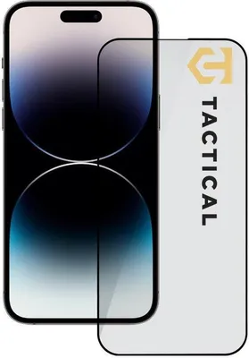 Produktbild von Tactical Glass Shield 5D für iPhone 14 Pro - Schwarz KP26385
