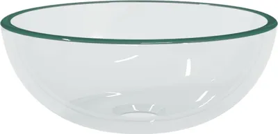 Obrázek produktu pro Umyvadlo tvrzené sklo 30 x 12 cm průhledné