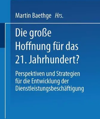 Immagine prodotto di Die große Hoffnung für das 21. Jahrhundert?
