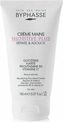 Image de Byphasse Crème nourrissante pour les mains 150 ml