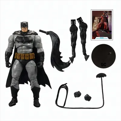 Produktbild von McFarlane Toys - DC Multiverse Build A Actionfigur Batman (Batman: The Dark Knight Returns) 18 cm - CHASE EDITION