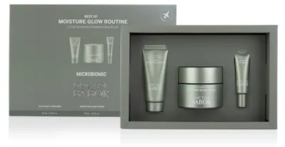 Produktbild von Glow Cream 50 ml/Eye Cream 7ml/Clay Multi-Cleanser 20ml Babor Doctor Microbiomic Face Care Set