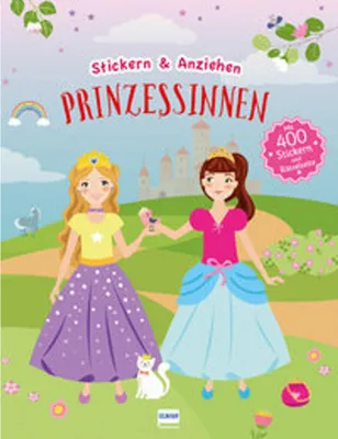 Obrázok produktu pre Prinzessinnen (Anziehpuppen, Anziehpuppen-Sticker)