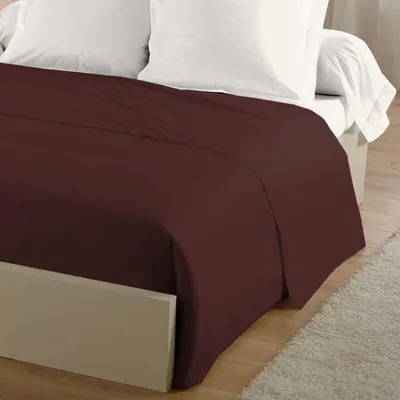 Obrázok produktu pre LOVELY HOME, obliečky na posteľ, 240 x 300 cm, 100% bavlna, čokoládová farba – OEKO-TEX Standard 100