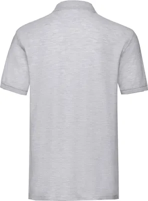Produktbild von Fruit Of The Loom Premium Herren Polo-Shirt, Kurzarm BC1381 (M) (Aschgrau)