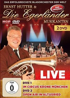 Produktbild von Ernst Hutter: Live Im Circus Krone München / Open Air in Altusried (2 DVD's)
