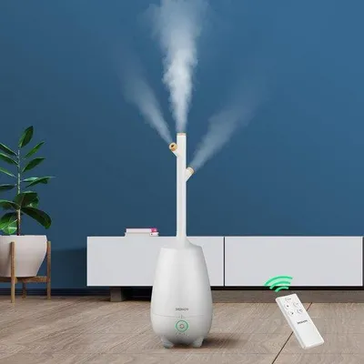 Zdjęcie produktu dla Nawilżacz powietrza do pokoju dziecięcego 5 l, biały, chłodna mgiełka, olejki eteryczne, ultrastylowy