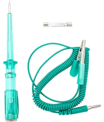Produktbild von Auto-Schaltkreis-Tester 6–24V mit Kontrolllampe, Testsonde und Spiralkabel für Autoelektrik-Installationen