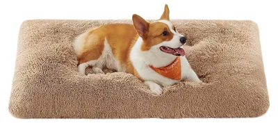 Produktbild von Hundebett – Plüsch, bequem und langlebig – leicht zu reinigen – 110 x 73 x 10 cm