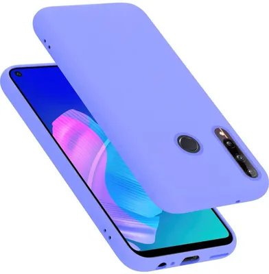 Produktbild von Cadorabo Schutzhülle für Huawei P40 LITE E Hülle in Lila Handyhülle Case Cover TPU Etui