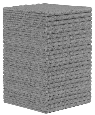 Immagine prodotto di Panni in microfibra per la pulizia, dimensioni 30,5 x 30,5 cm, confezione da 24 pezzi, altamente assorbenti