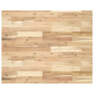 Produktbild von Tischplatte Rechteckig 100x80x4 cm Massivholz Akazie