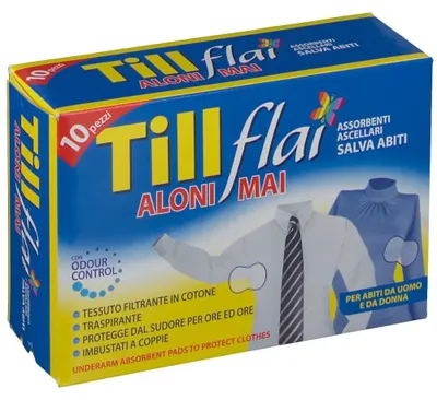 Produktbild von TILL FLAI Achselpads, neu, selbstklebend, 10 Stück