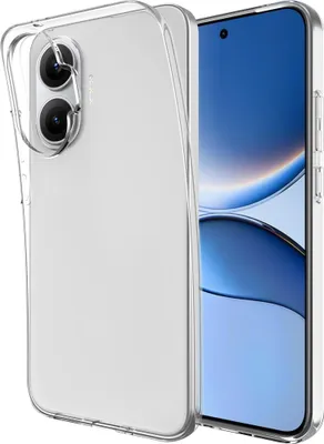 Image de Cazy Coque compatible avec Xiaomi Poco F7 Coque en Silicone – Coque Flexible – Transparent