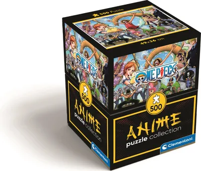 Image de Puzzle Clementoni 500 Cubes Anime One Piece 35136