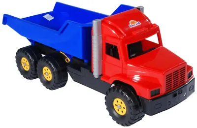 Produktbild von Muldenkipper Dumper Kipper Kinder Spielzeug Baufahrzeug Sandspielzeug LKW 75 cm