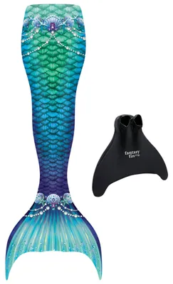 Produktbild von Fin Fun Meerjungfrau FANTASY TEAL L/XL