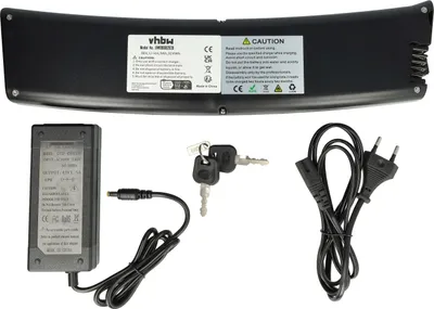 Produktbild von vhbw Akku kompatibel mit Allegro E-FOLDING Clap C 20, Bagi Bike, B16, 250W 14 E-Bike (8,7 Ah, 36 V, Li-Ion, inkl. Ladegerät) + Ladegerät - Schwarz