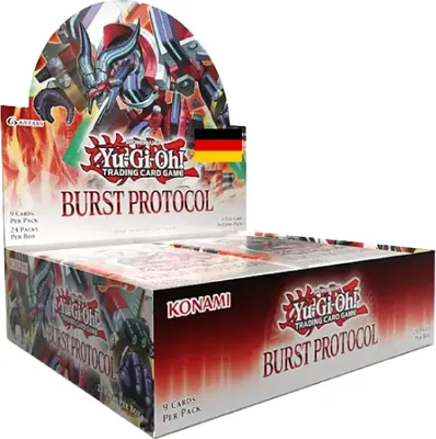 Produktbild von Yu-Gi-Oh! TCG Burst Protocol Booster Display (24) *Deutsche Version*