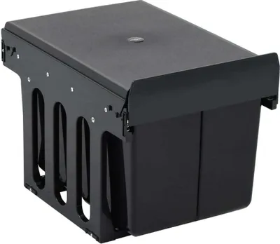 Image de vidaXL Collecteur de déchets Soft-Close 36 L
