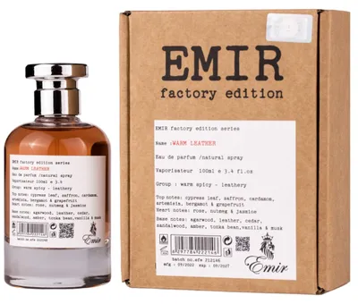 Productafbeelding van Emir Warm Leather Eau de Parfum, 100 ml (unisex)