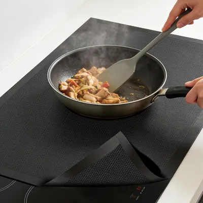 Produktbild von Induktionsschutzmatte 78 x 52 cm, Silikon, hitzebeständig, für Küche