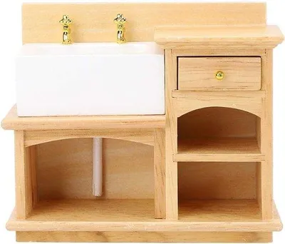 Immagine prodotto di Set da bagno in miniatura con lavabo a cascata