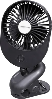 Zdjęcie produktu dla Esperanza EHF103K, Wentylator domowy z łopatkami, Czarny, Stół, 52 dB, 9 mm, USB