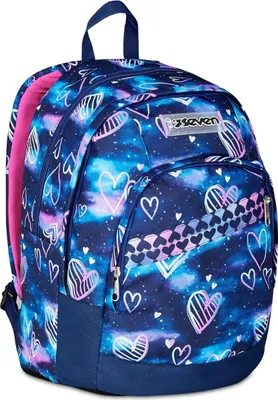 Obrázek produktu pro Kreativní Koníčky - Výtvarné Umění - Stationary.backpack.seven.zaino Dual Seven Gloomy Heart Girl