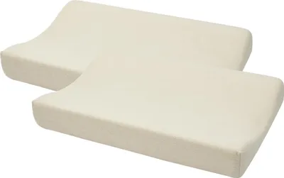 Produktbild von Meyco Wickelunterlagenbezug Uni - 2 Stück - Soft Sand | Wickelunterlagen