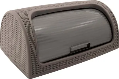 Obrázek produktu pro Chlebovka plast 41,5x27x18cm RATAN hnědá