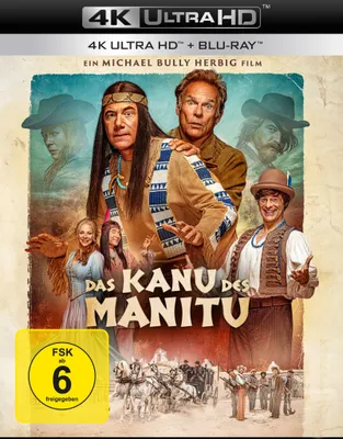 Produktbild von Das Kanu des Manitu. UHD + Blu-ray