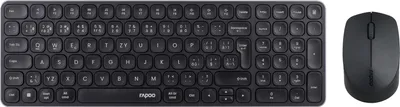Produktbild von Rapoo 9310M Multimode-Funktastatur- und Maus-Set dunkelgrau