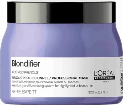 Produktbild von L´Oréal Professionnel Série Expert Blondifier Masque pflegende Haarmaske für blondes Haar 500 ml