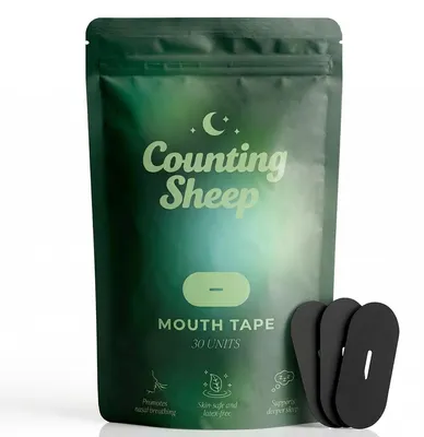Mundtape gegen Schnarchen, 30 Stück, latexfrei, hypoallergen
