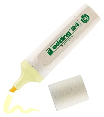 Image de edding 24 EcoLine Surligneur jaune pastel